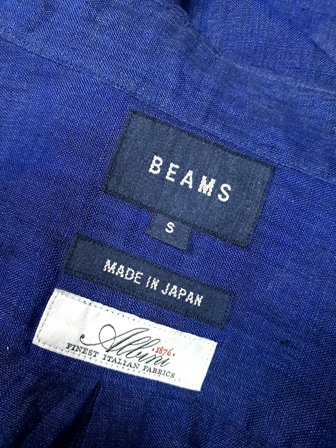 택새제품 오리지날 빔즈 BEAMS 린넨 셔츠 상품이미지4