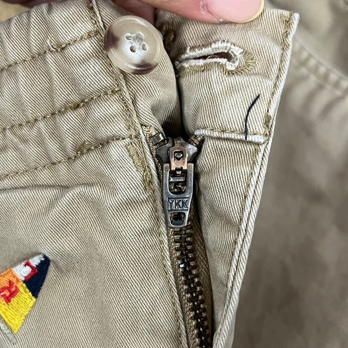 [정품/L] 폴로 랄프로렌 베이지 숏팬츠 자수 반바지 b19 상품이미지7