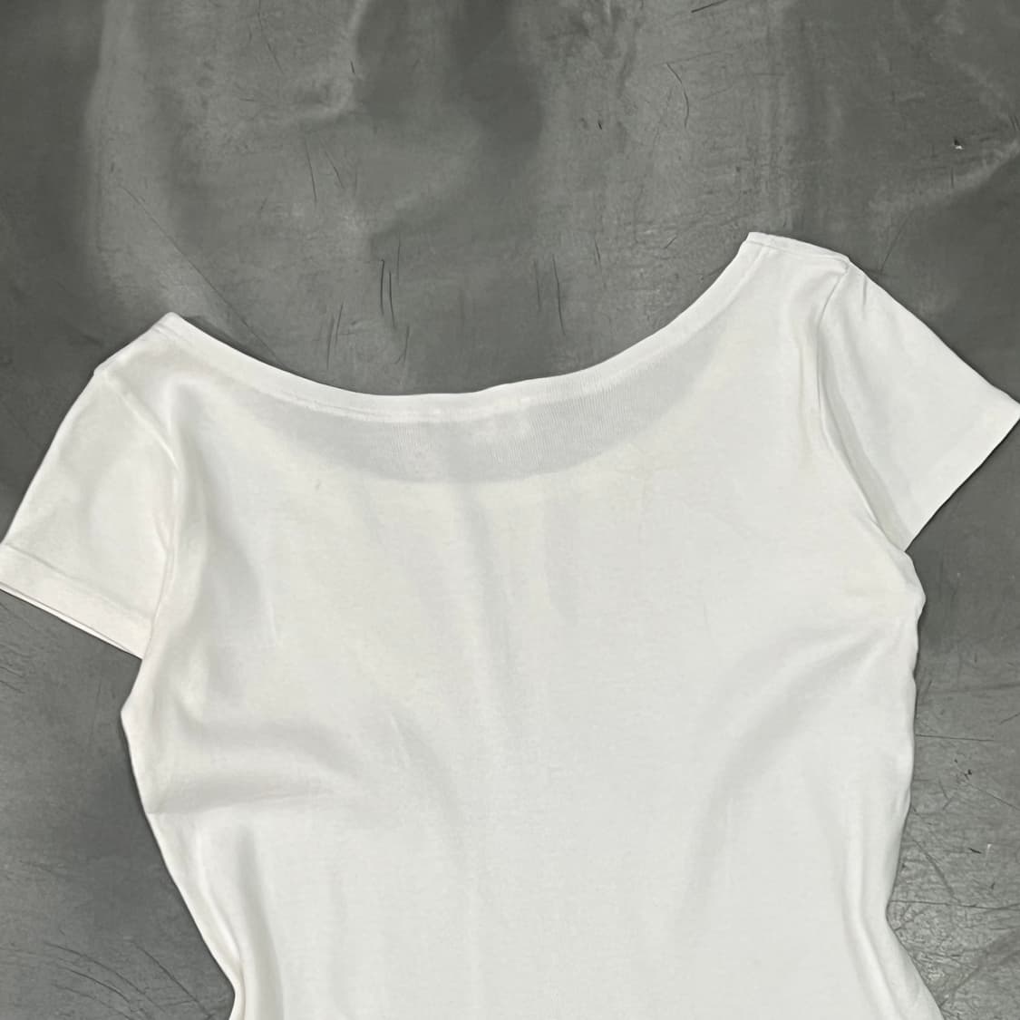  아네스베 U넥 반팔티 y16085 상품이미지4