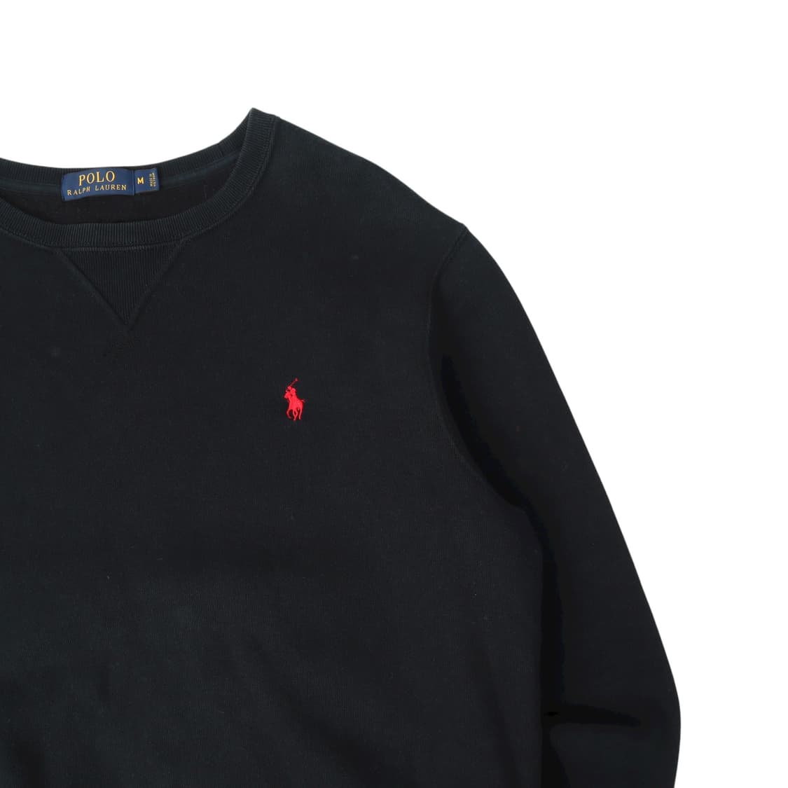 폴로 랄프로렌 블랙 레드포니 코튼 스웻셔츠 상품이미지3