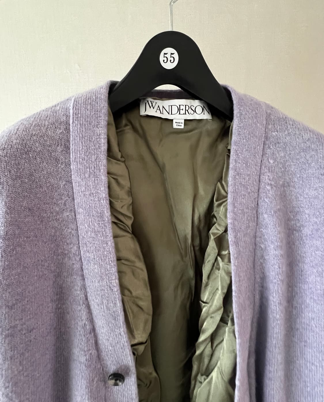 Jw anderson satin lined cardigan 상품이미지5