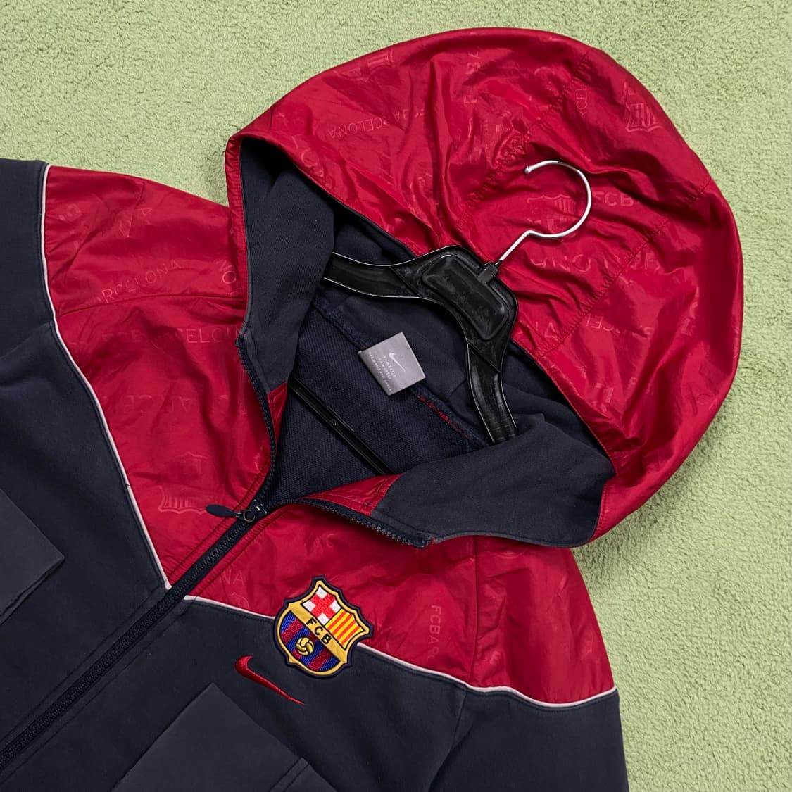 나이키 05-06 바르셀로나 후드집업 상품이미지3