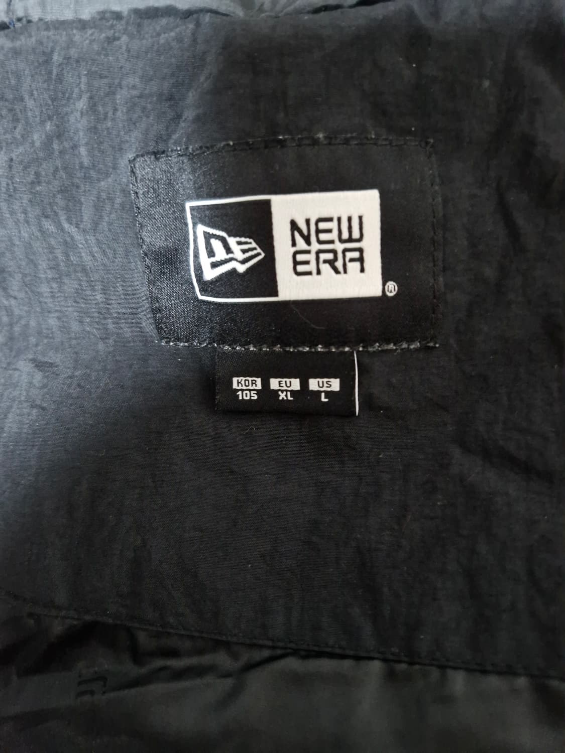 뉴에라 폴리 후드패딩 블랙 105 상품이미지5