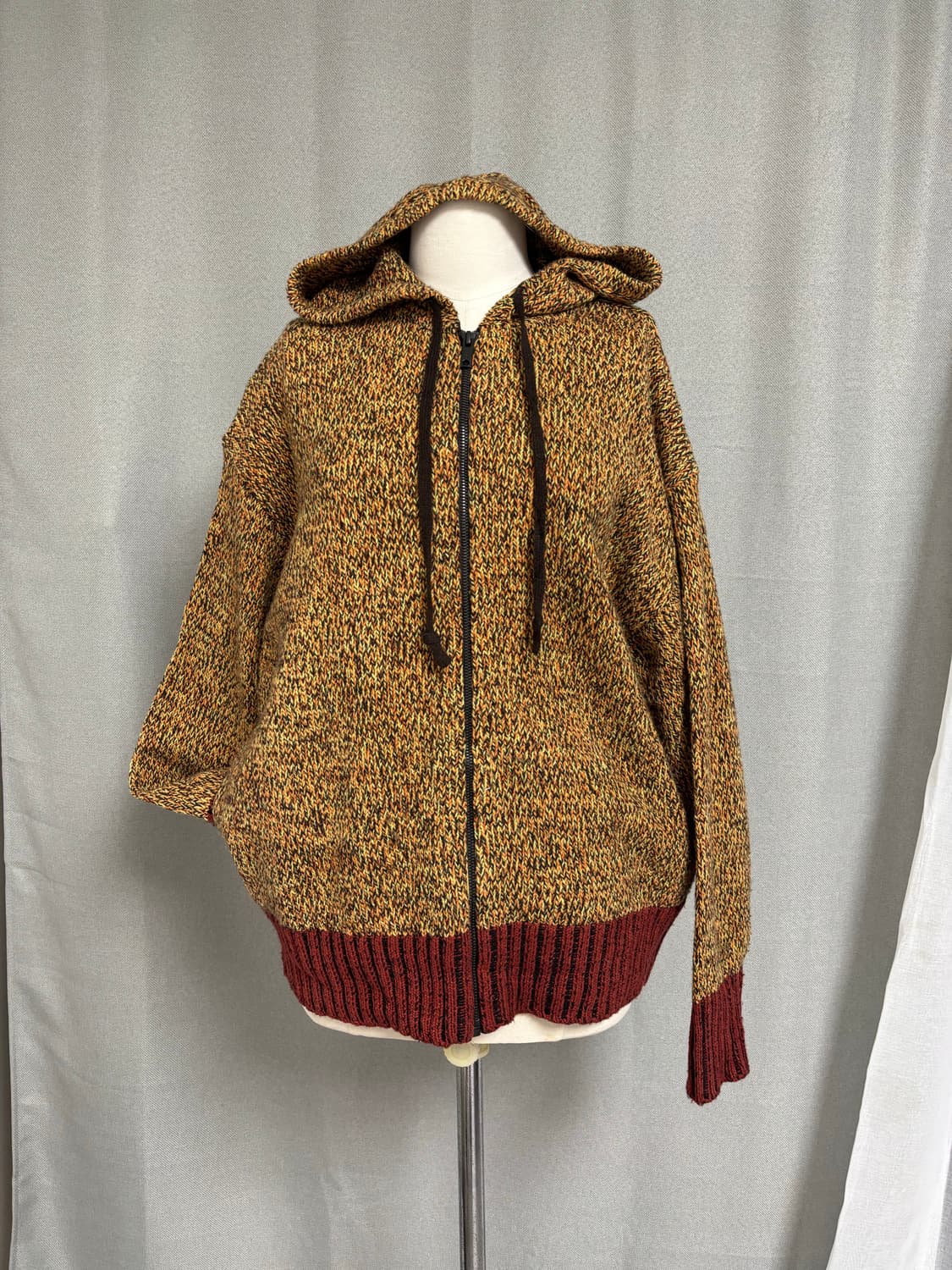 마르니 유니클로 보카시 컬러 믹스 후디 집업 상품이미지6