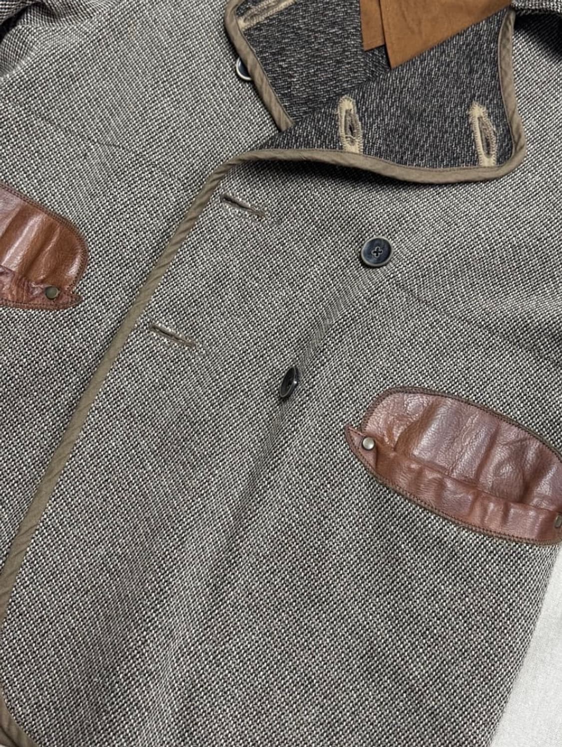 Kapital 캐피탈 og 밀리터리 울 더블 자켓 2(100) 상품이미지4