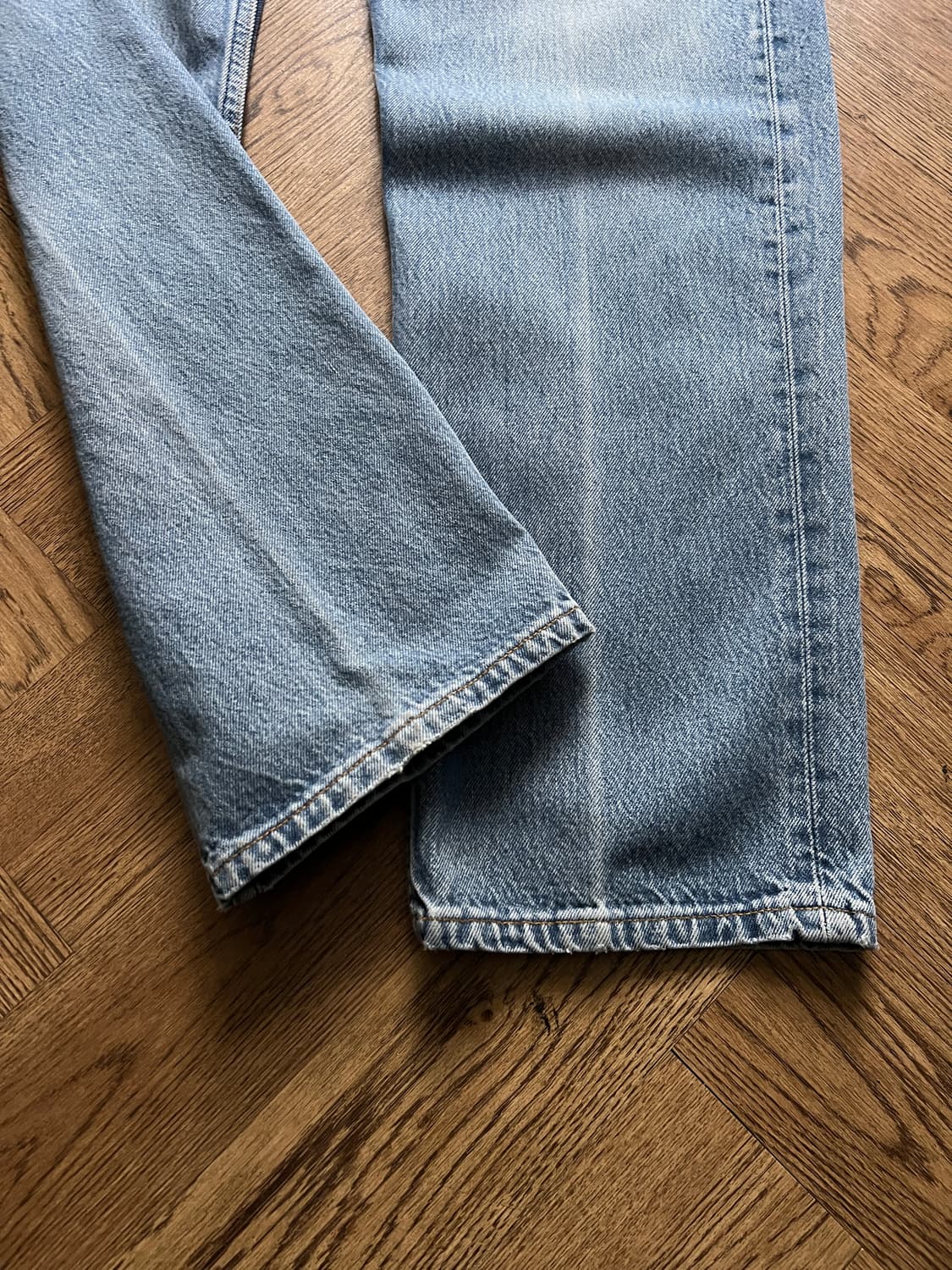 [36]90's 리바이스 501 USA Made 데님팬츠 S27 상품이미지2