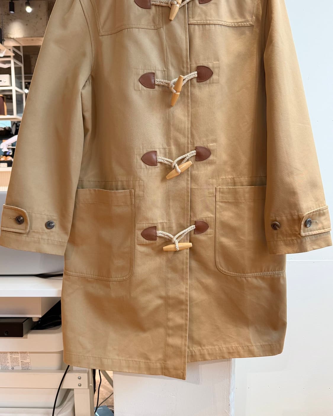 폴로 랄프로렌 브라운 더플 코트  상품이미지6