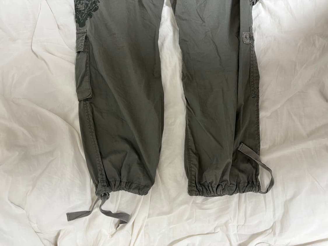 뱅뱅 빈티지 진스 카고 유틸리티 포켓 워크팬츠 상품이미지9