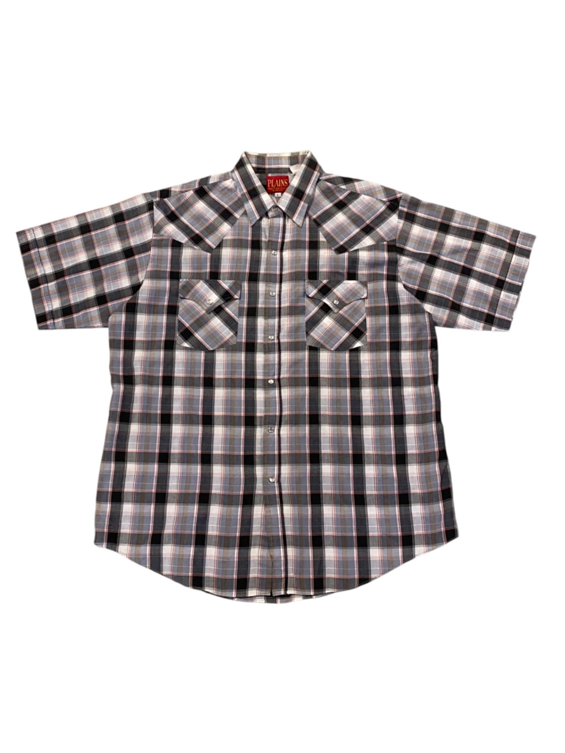 포켓 1/2 체크 셔츠 (Man XL) 상품이미지2