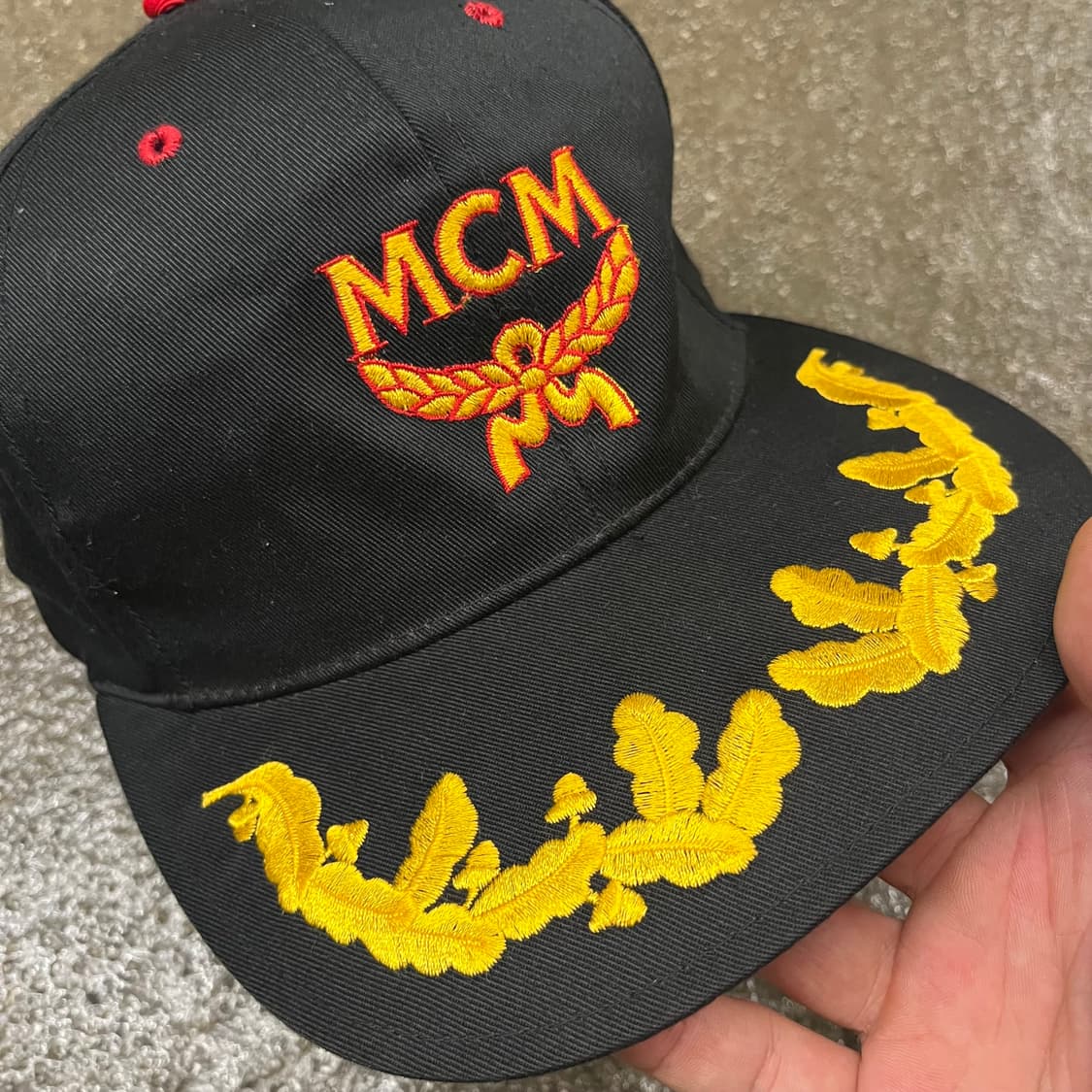 빈티지 MCM 트러커캡 상품이미지3