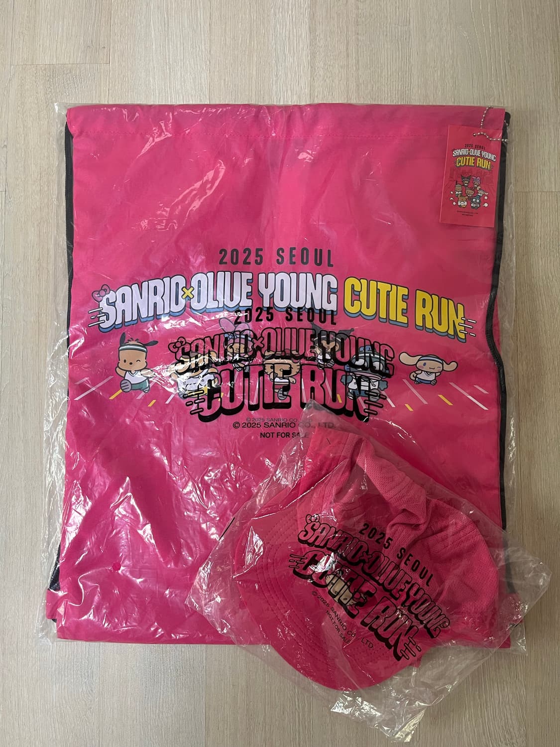 산리오런 2025 모자, 짐색 상품이미지1