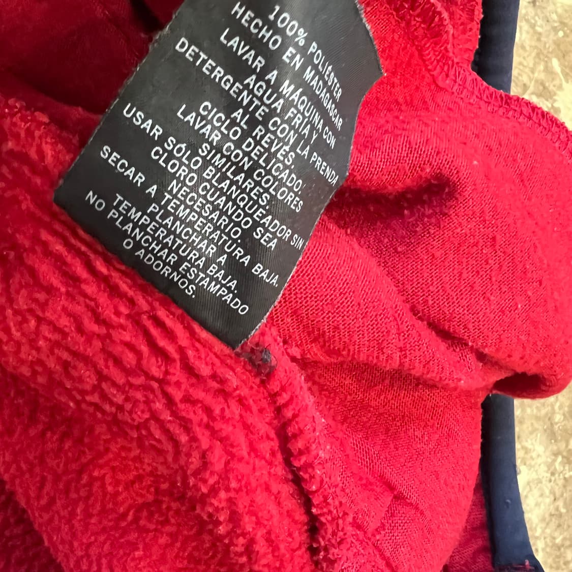 XL) 90s 노티카 신칠라 플리스자켓 후리스 아메카지 워크웨어 고프코어 상품이미지5