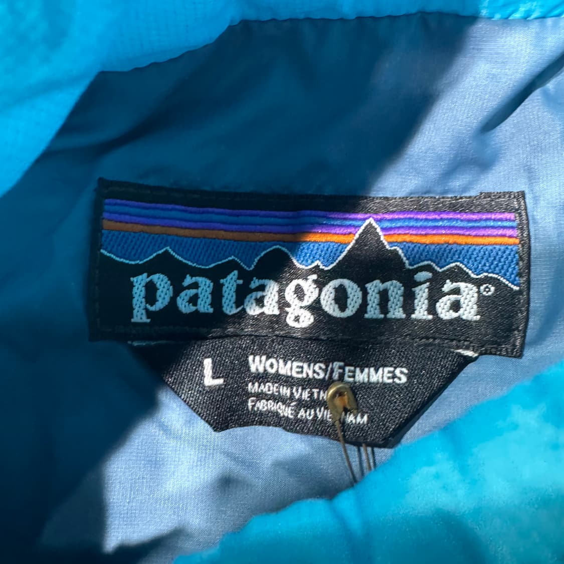 파타고니아 경량 패딩 스카이블루 ( L/OLD-8217 ) 상품이미지3