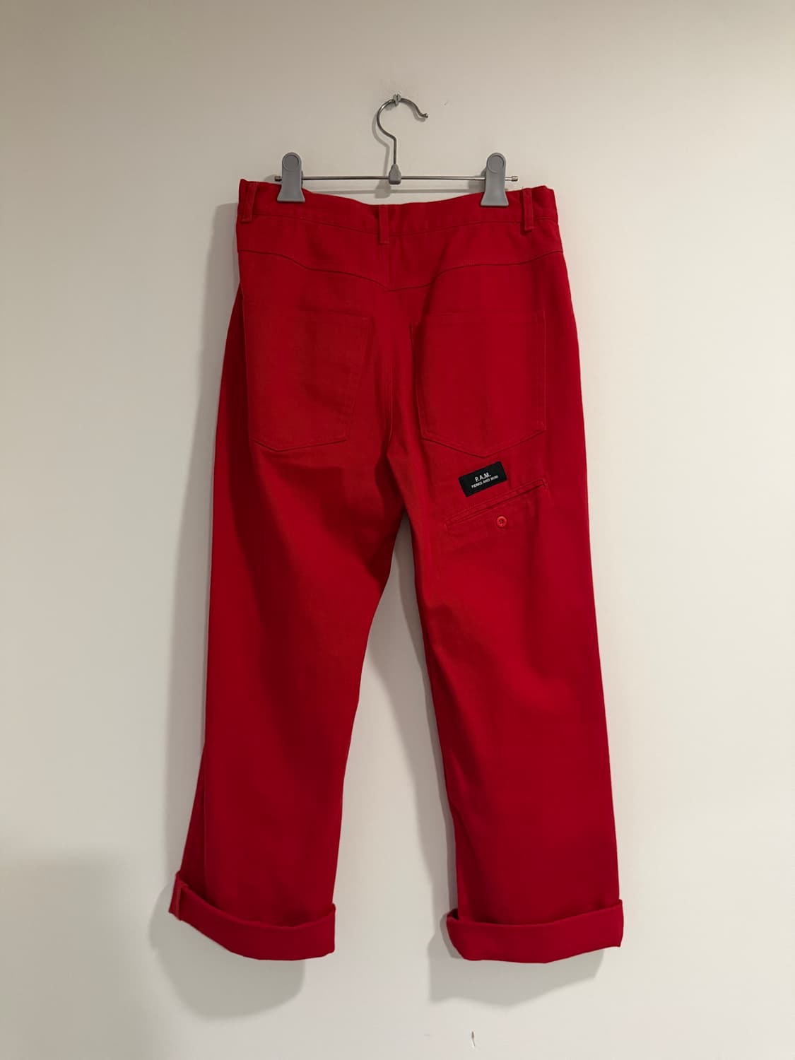 P.A.M. (Perks and Mini) 빨간색 데님 팬츠 상품이미지2