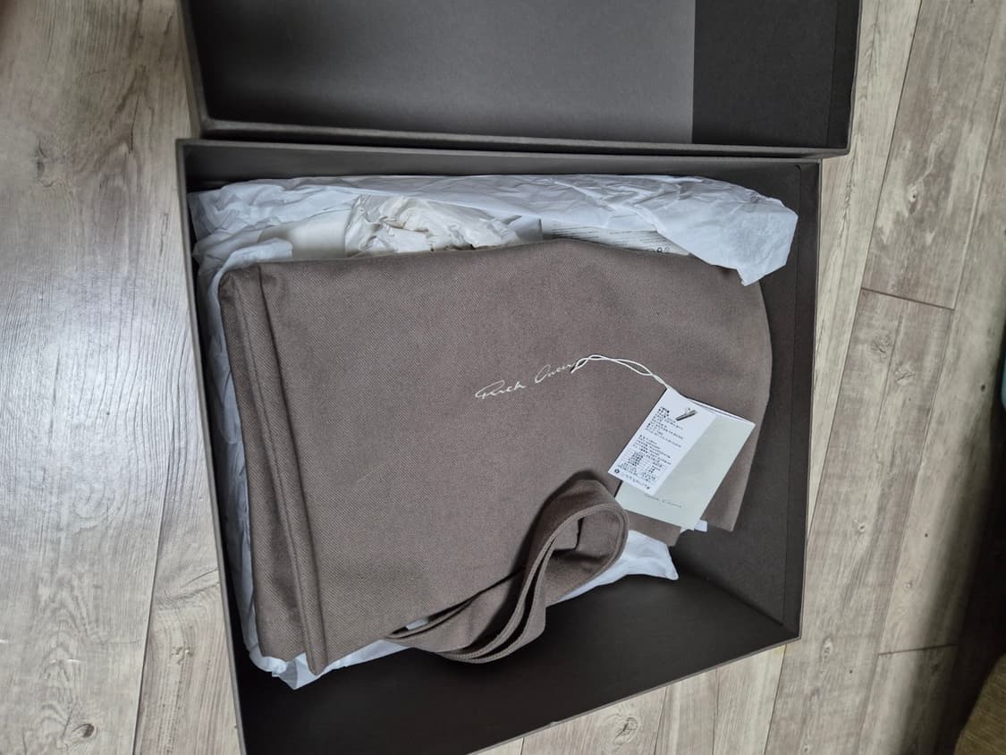 릭오웬스 지오바스켓 25fw 하이 팝니다 상품이미지9