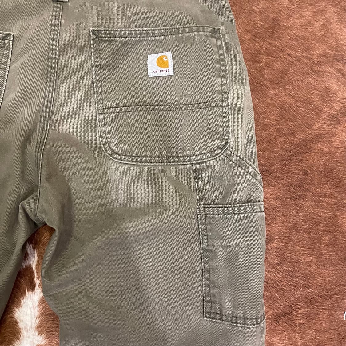 빈티지 칼하트 USA 싱글니 카펜터 워크 팬츠 상품이미지10
