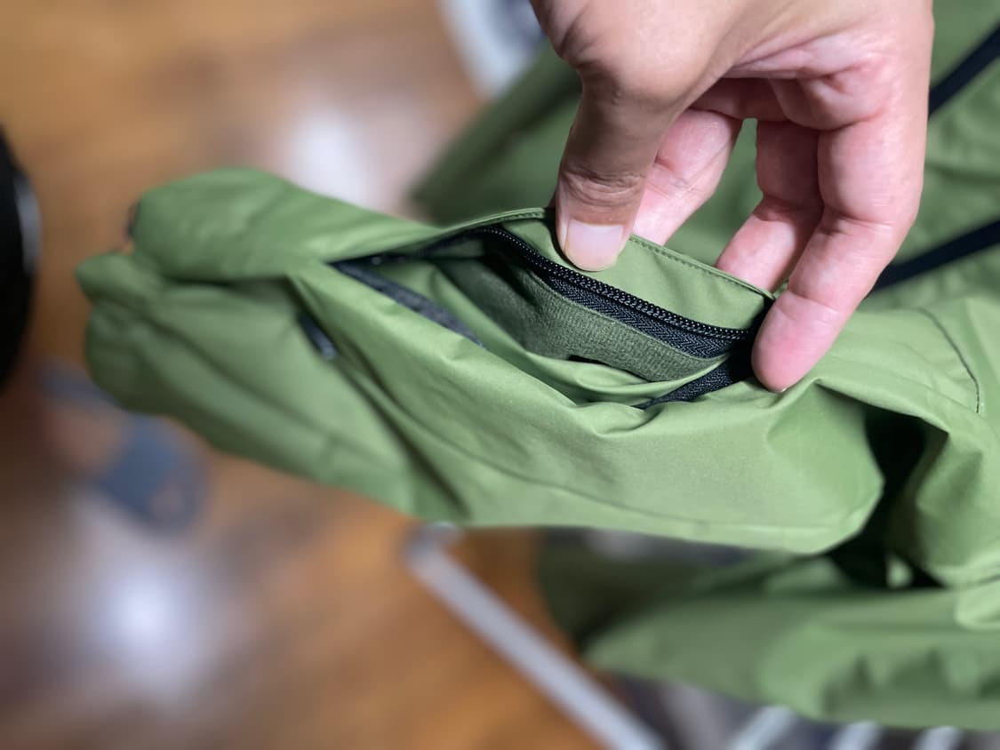 와일드띵스 바람막이 XL/TG 사이즈 올리브 그린 상품이미지7