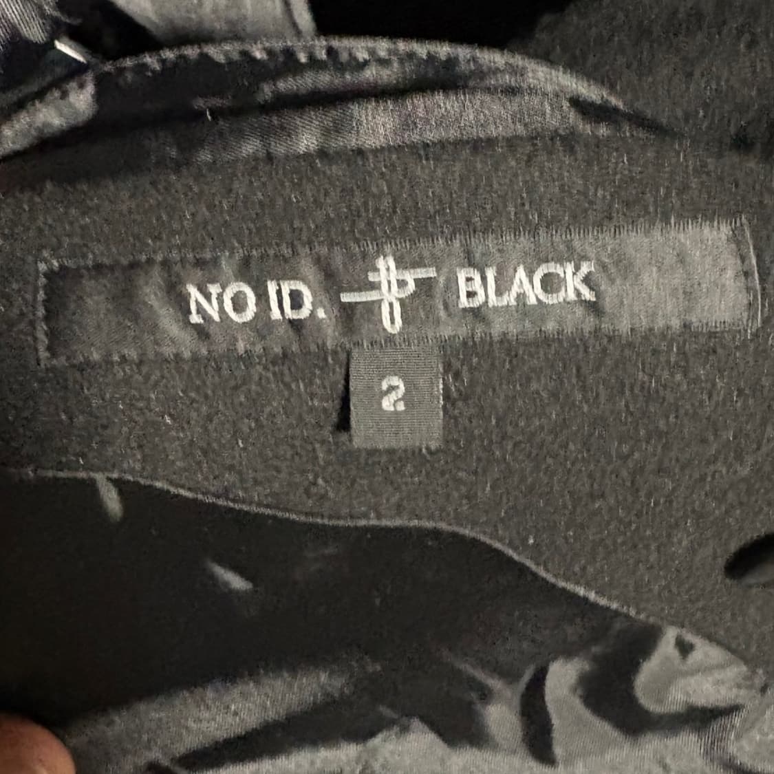 NO ID Asymmetric Hooded Coat 상품이미지3