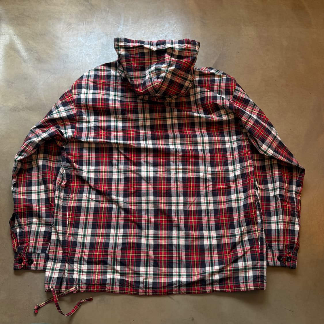 제이크루  체크패턴 후드 아노락 상품이미지6