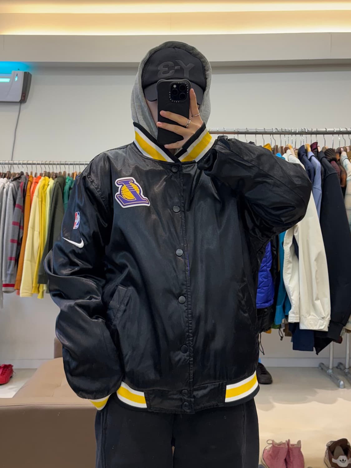 나이키 NBA 레이커스 리버시블 바시티 자켓 상품이미지7