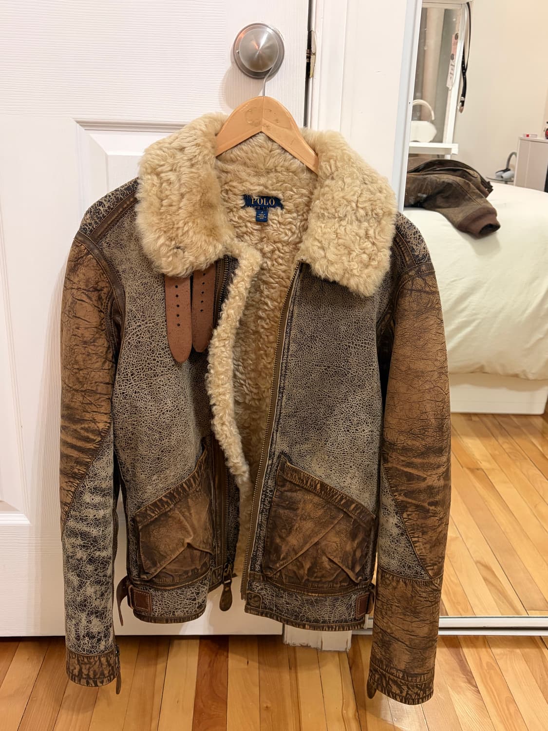 폴로 랄프로렌 무스탕(S) 상품이미지1