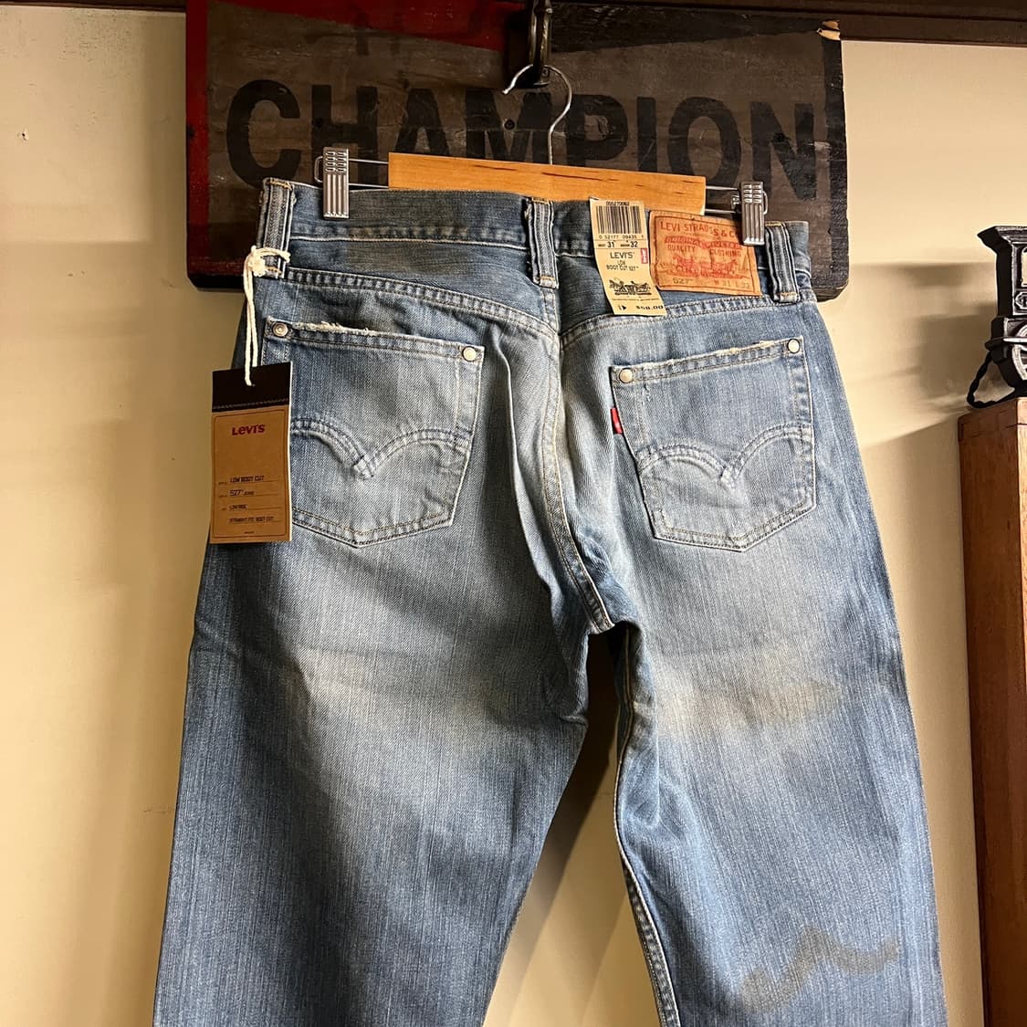 00's 리바이스 527 부츠컷 32 Size Mexico 데드스탁 상품이미지6