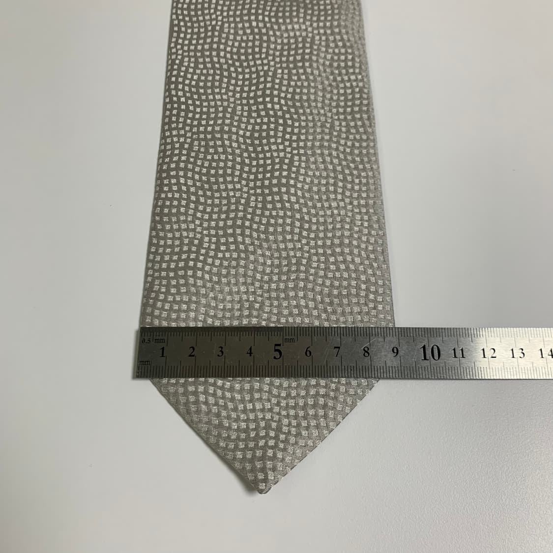 알마니(ARMANI) 명품 클래식넥타이 화이트 신형 A+등급 상품이미지9