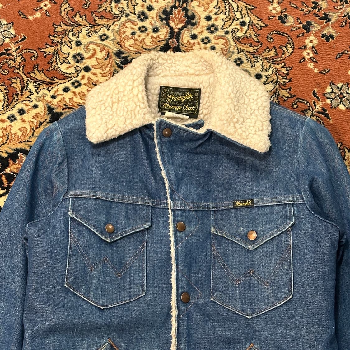 랭글러 70s 데님 쉐르파 자켓 (S) USA 상품이미지4