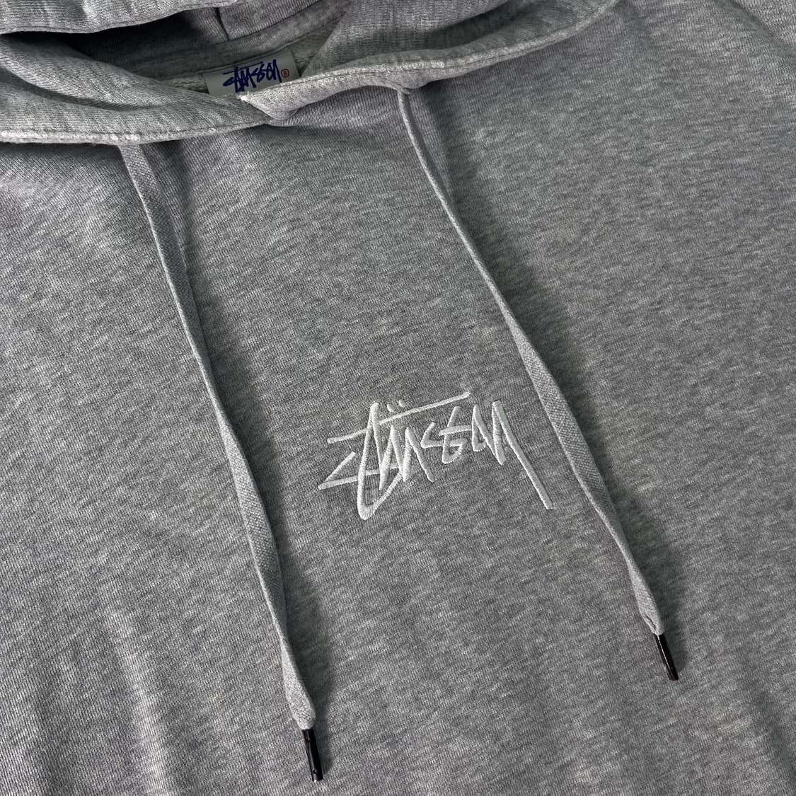 105 스투시 80s 센터로고 박스 후드티 상품이미지2