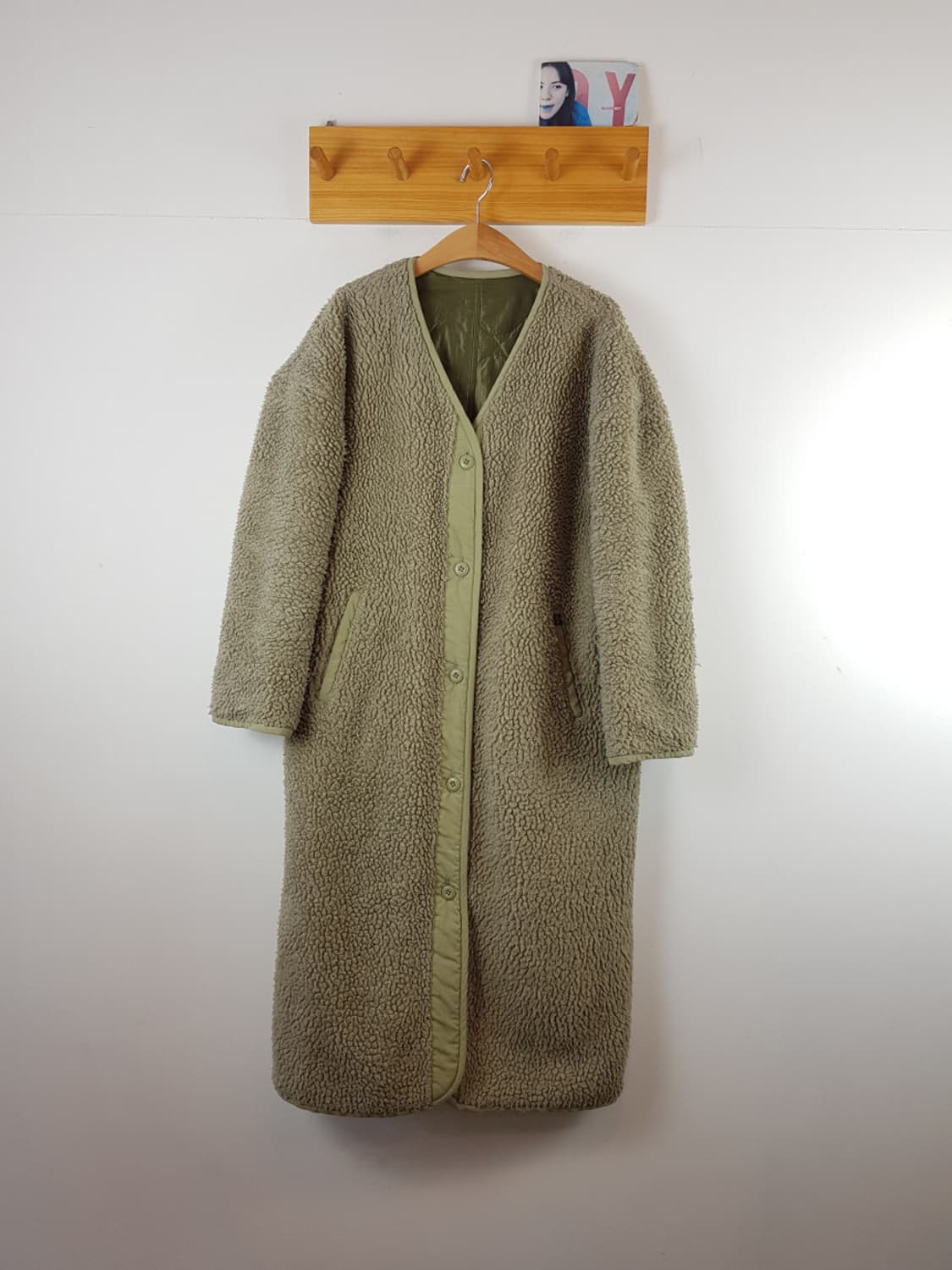 알파 x 빔즈 별주 리버시블 보아 퀄팅 코트 상품이미지8