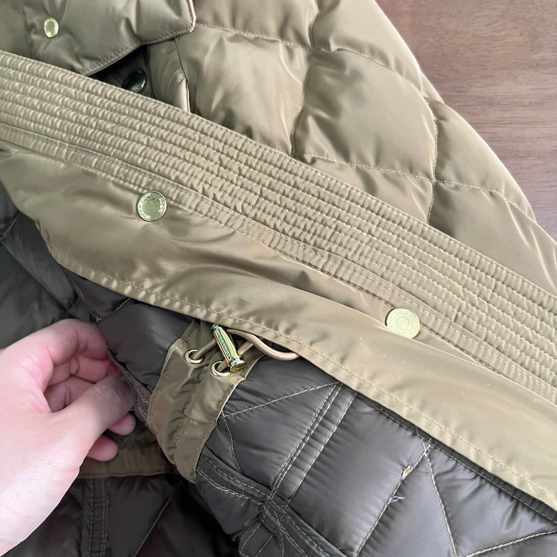 버버리브릿 우먼 구스다운 패딩점퍼 M 상품이미지7