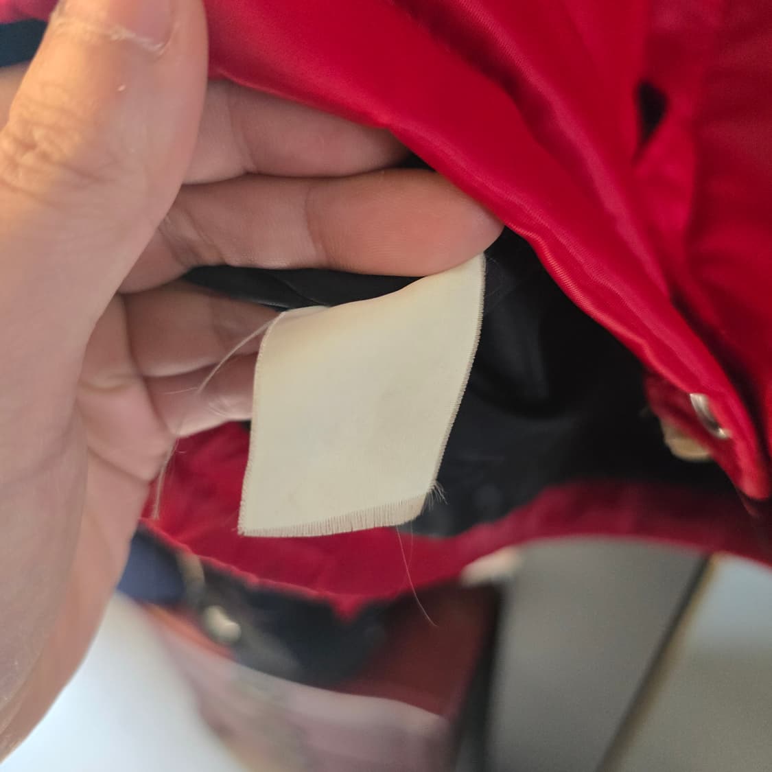 야마하 YAMAHA 레이싱 자켓 레드 블랙 빈티지 상품이미지8