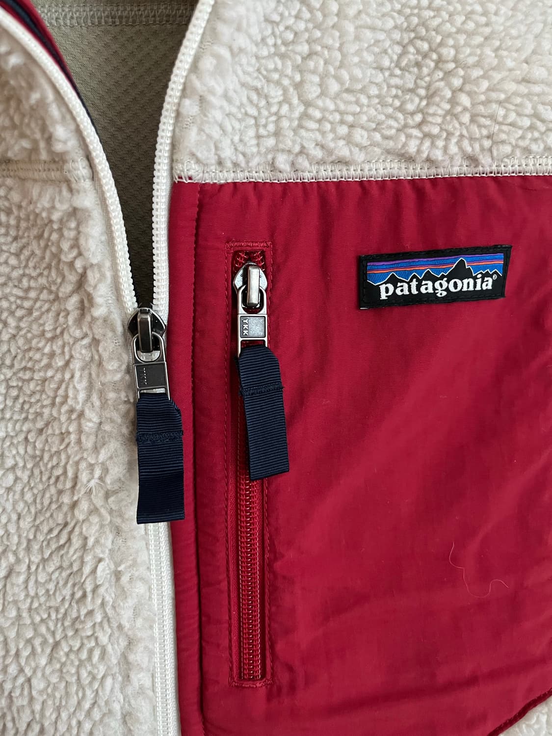 파타고니아 / 레트로X 베스트 우먼 / 아이보리레드 상품이미지3