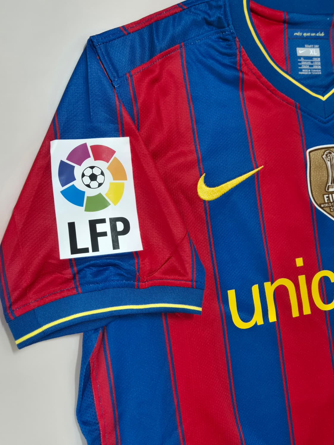 레트로)09-10 바르샤 홈 즐라탄 이브라히모비치 유니폼 XL 레플리카 상품이미지5