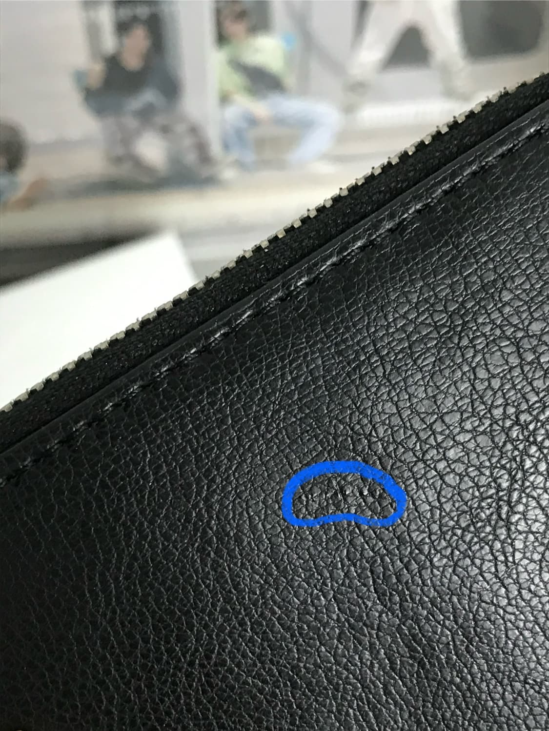 미스치프 롬버스 집 어라운드 월렛 지갑 블랙 상품이미지3