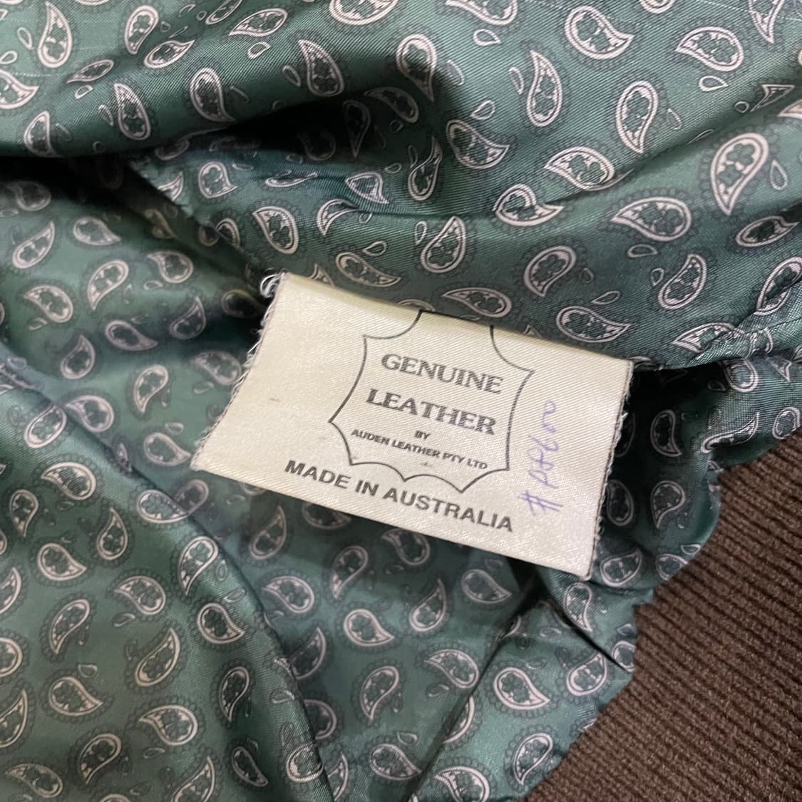 90's vintage leather jacket 상품이미지6