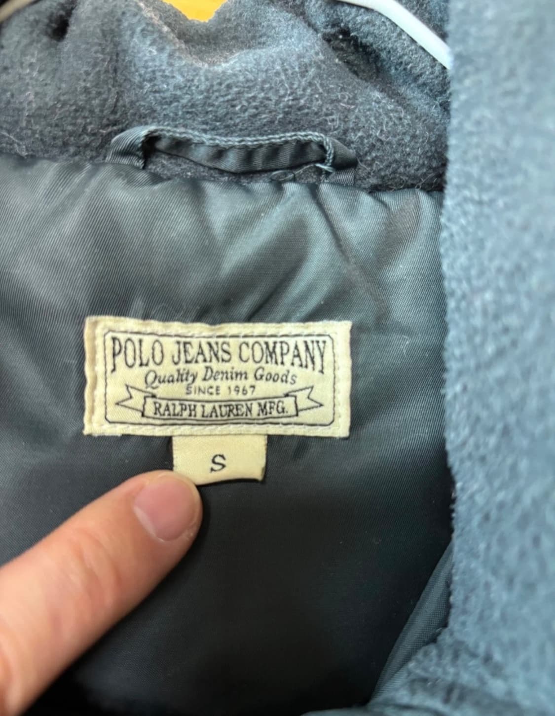 폴리 진스 랄프로렌 컴퍼니 N3B 파카 s사이즈 상품이미지5