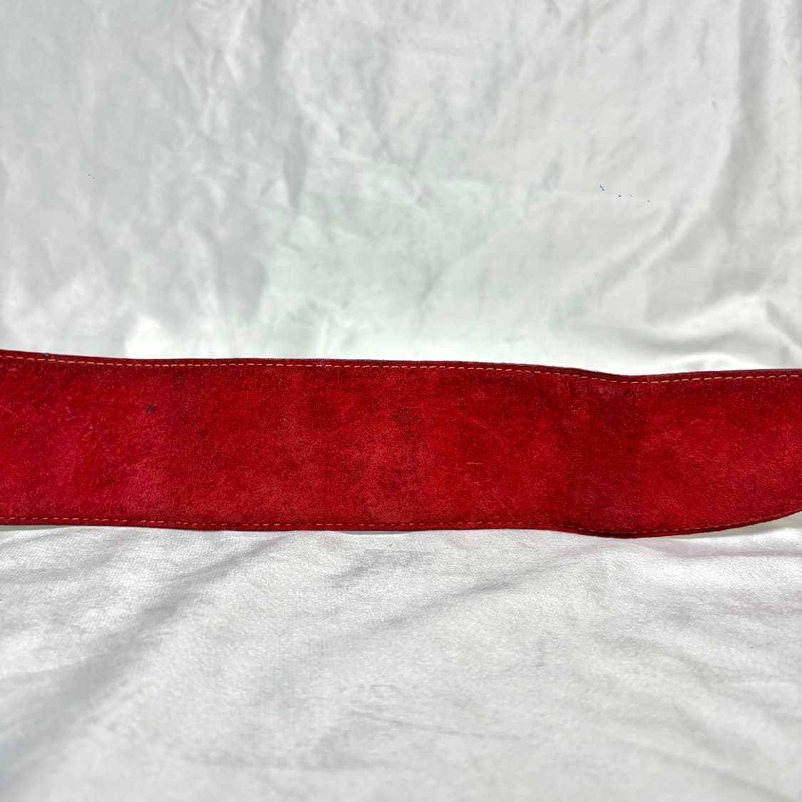 Carlos Sanchez 스웨이드 와이드 벨트 상품이미지4