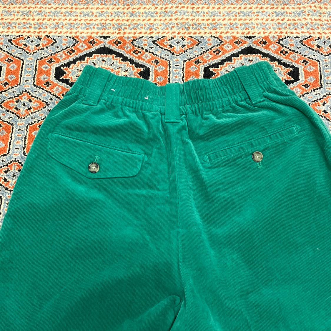 유니클로 마르니 그린 코듀로이 밴딩팬츠 여성S 상품이미지3