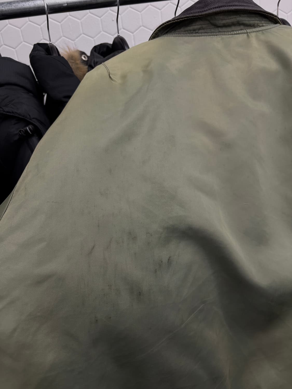 NA-47 레더넥 MA-1  상품이미지9