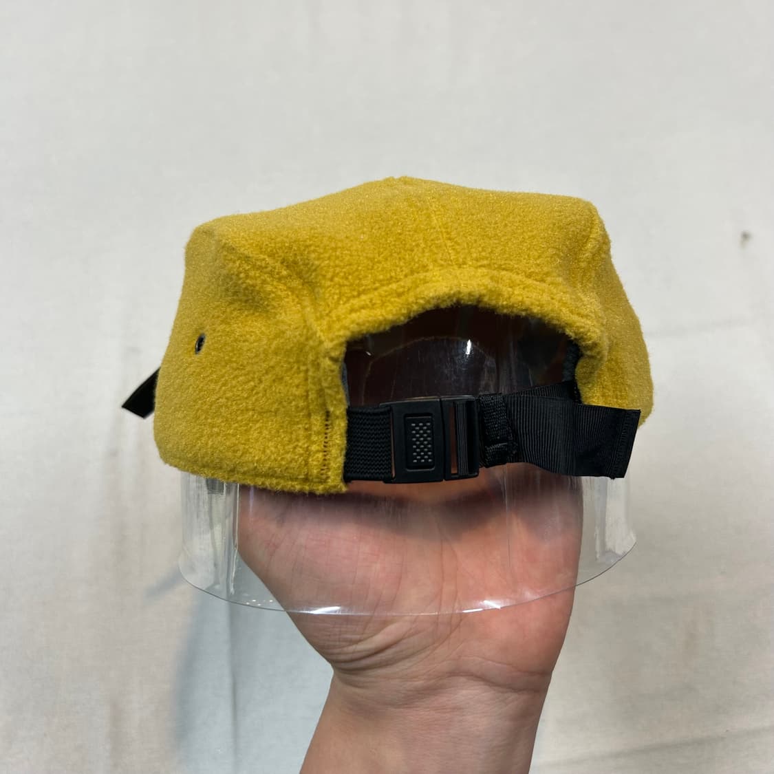 파타고니아 옐로우 플리스 캠프캡 모자 지퍼포켓 상품이미지5