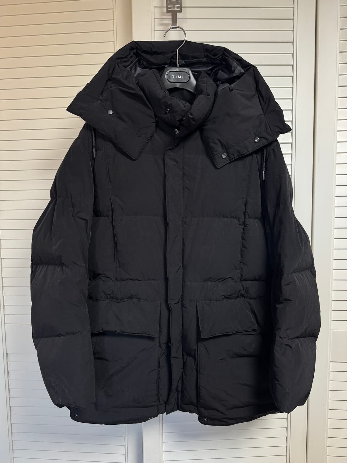 주말할인 23FW 삼성물산 비이커 카라코람느낌 패딩 블랙 100~105 상품이미지1