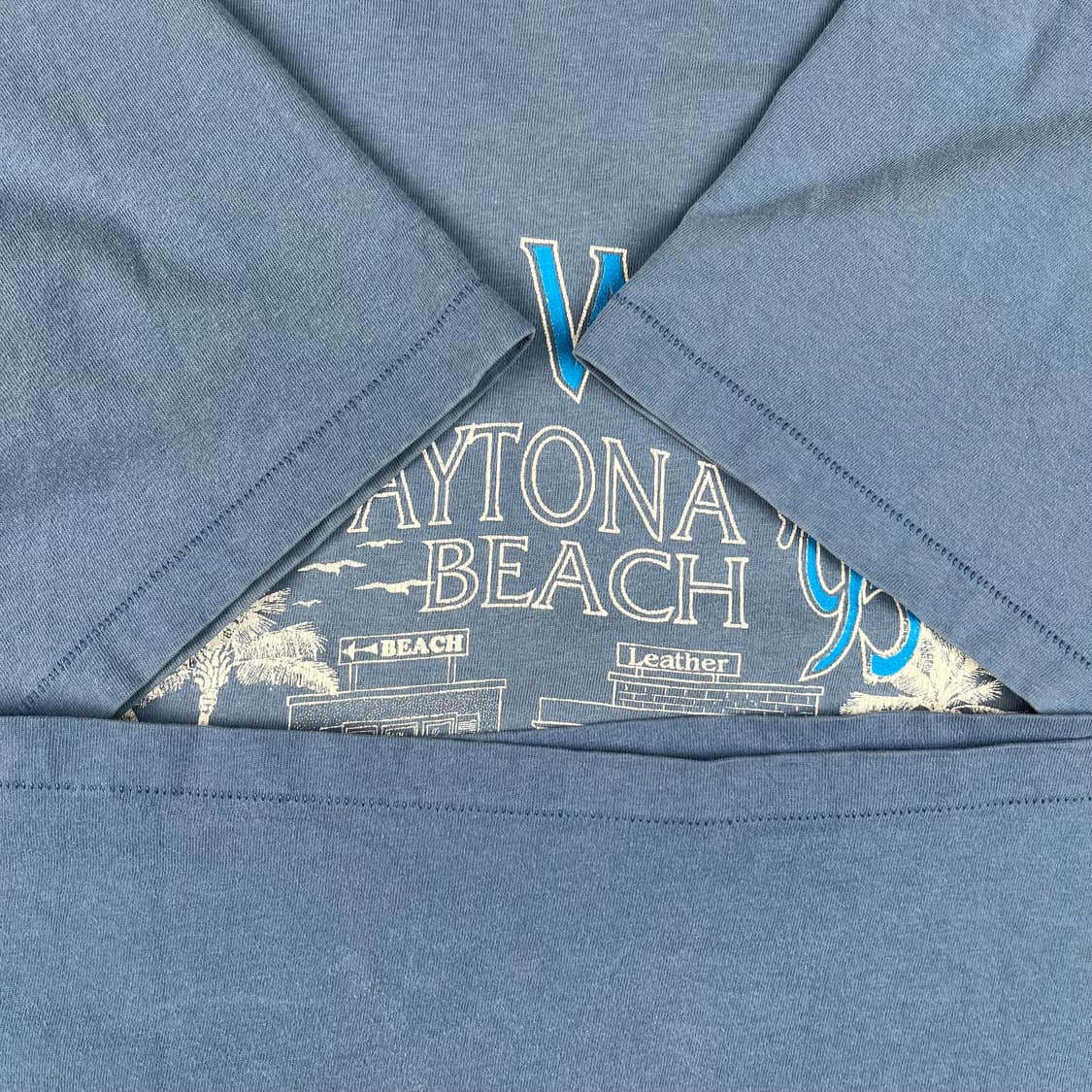 빈티지 1995 데이토나 비치 바이크 위크 반팔 상품이미지4