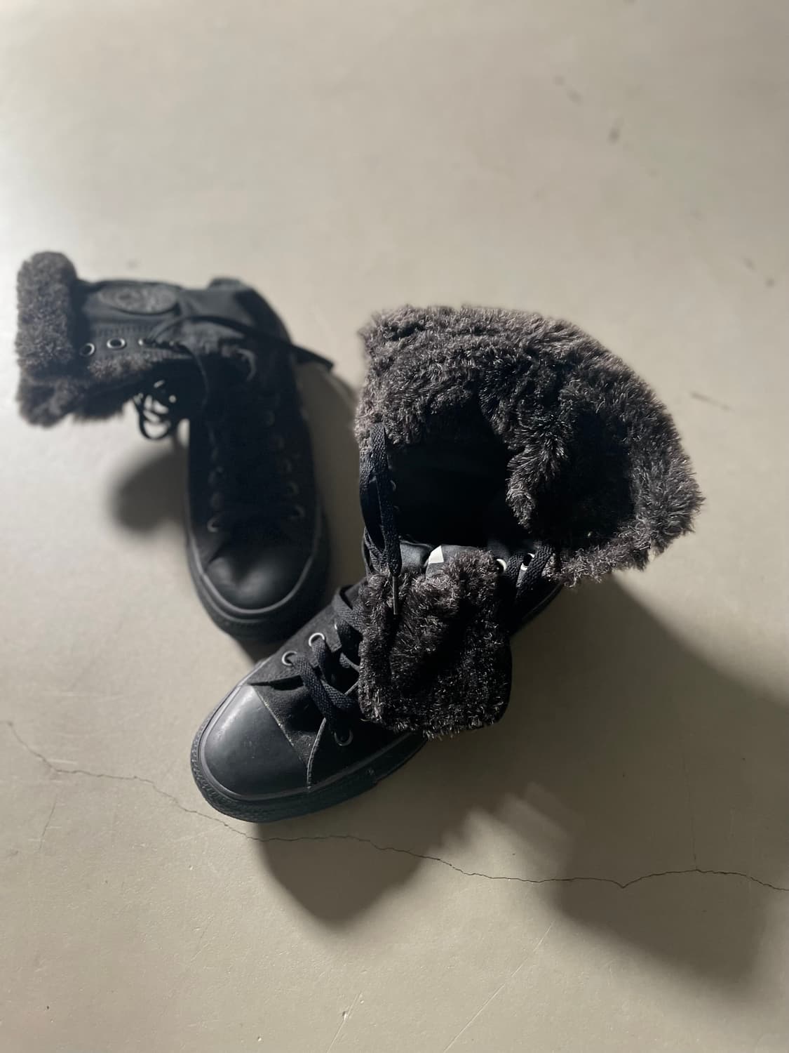 컨버스 Fur Detail High-Top Boots 상품이미지3