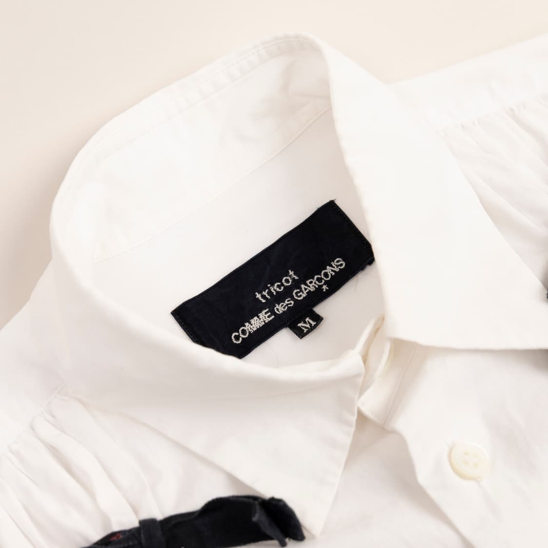 꼼데가르송 트리콧 보우 원피스 M 상품이미지5