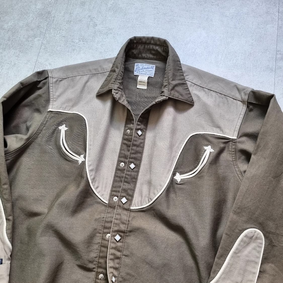 60s USA Rockmount Ranch Wear 웨스턴 셔츠 상품이미지2