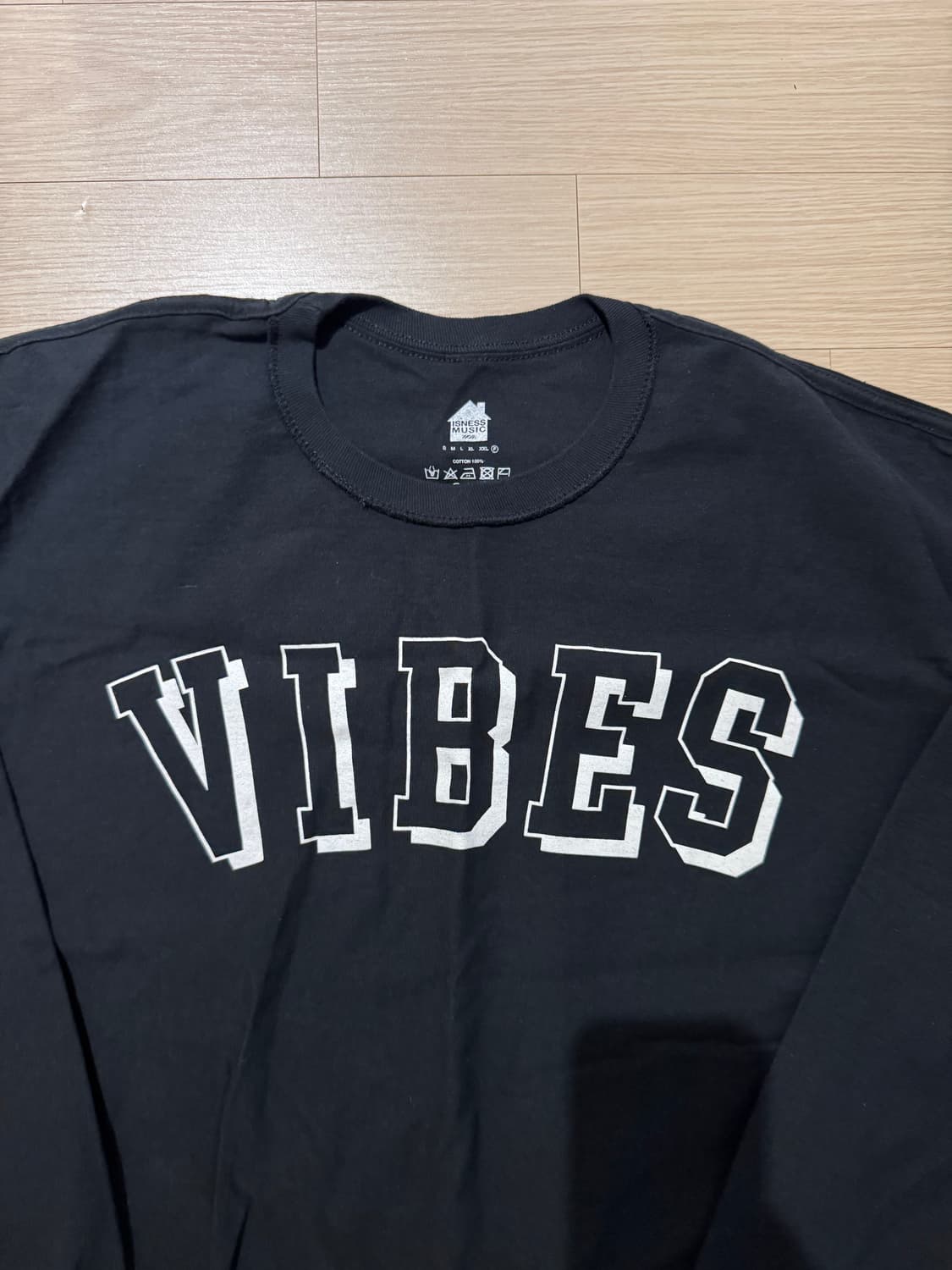 Isness music 이즈네스 뮤직 롱 슬리브 VIBE 상품이미지2