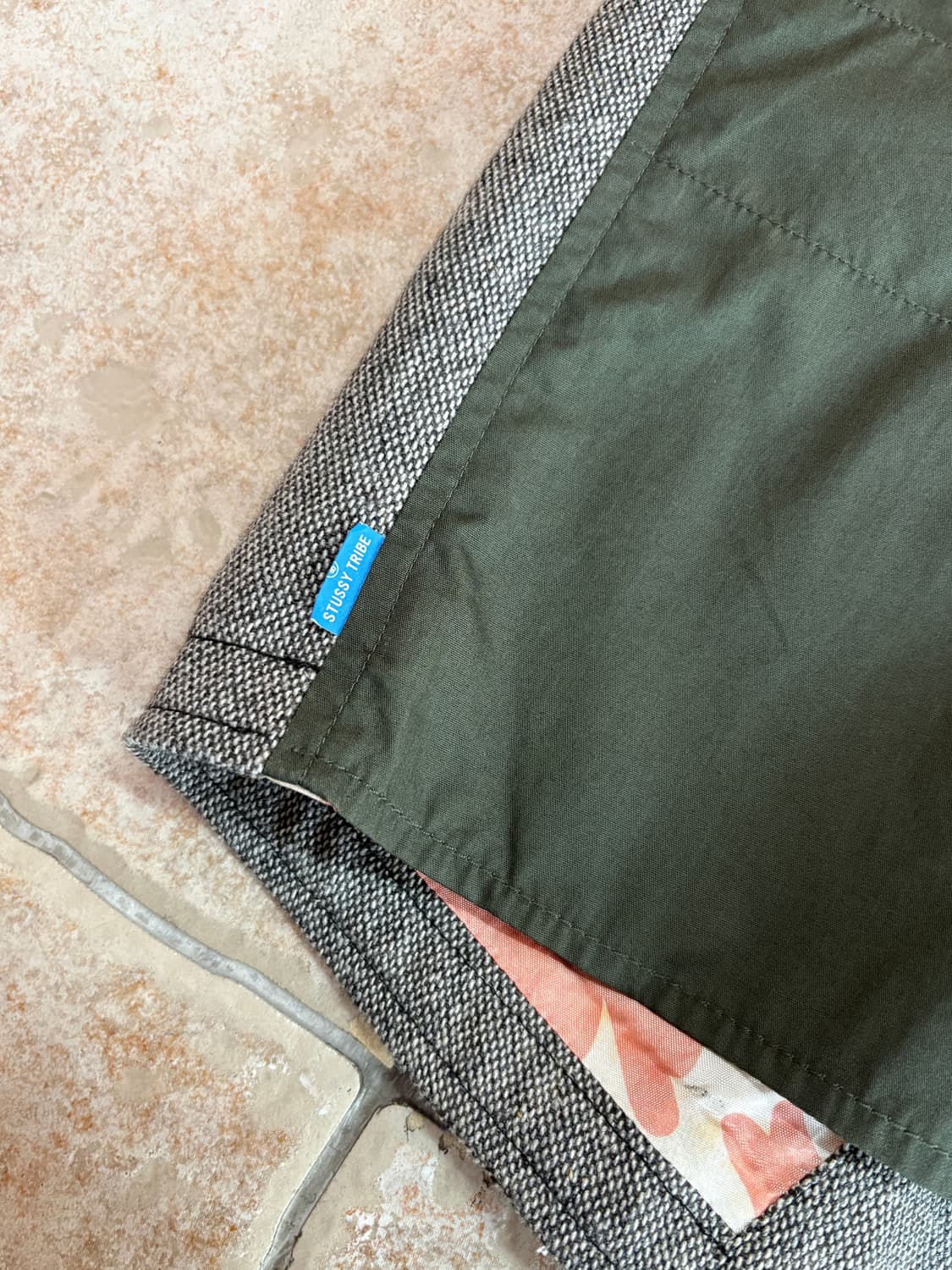 [M] Stussy Workgear olive camo vest 상품이미지6