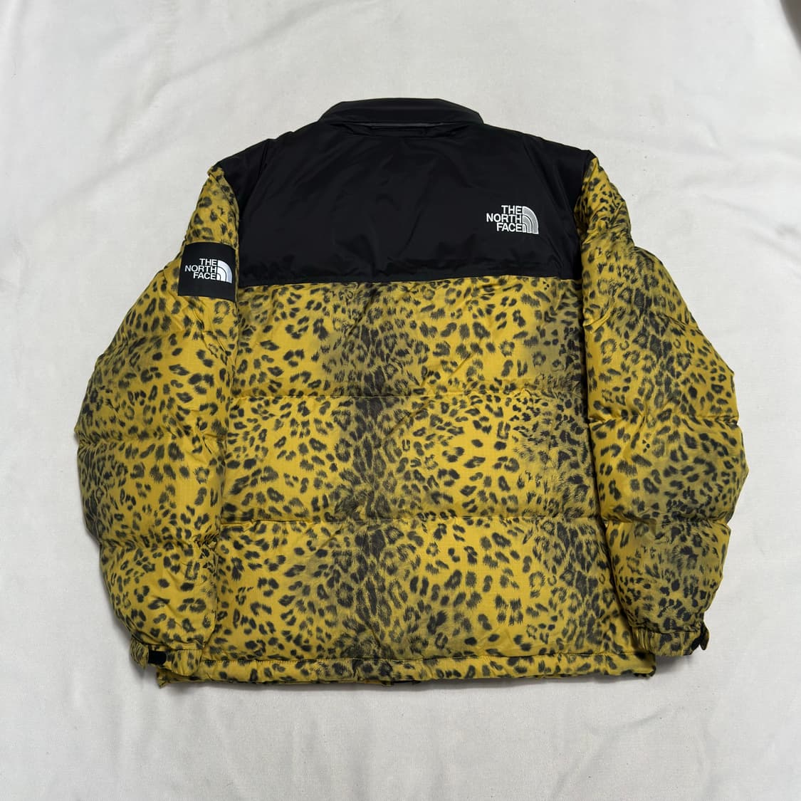 2XL 노스페이스 레오파드 프린트 눕시 패딩 상품이미지3