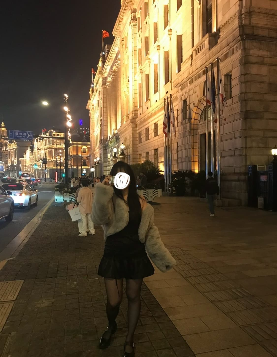 회색 퍼 자켓  상품이미지2